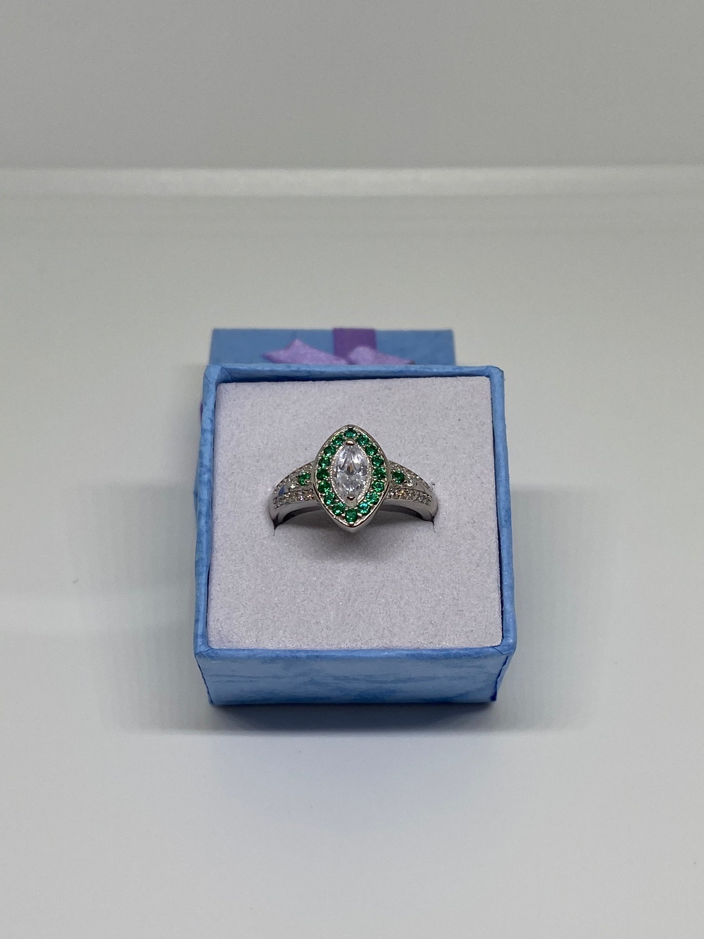 Sterling Silver Oval Ring