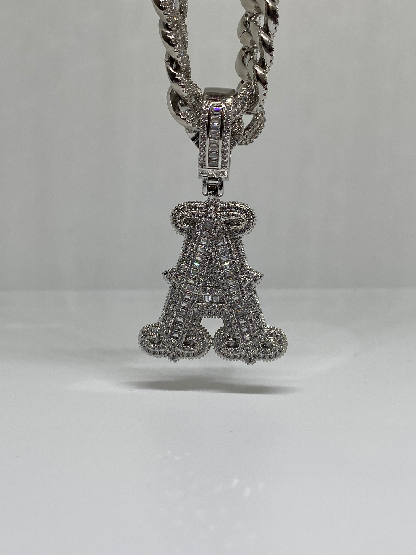 Gold Plated Letter A Pendants