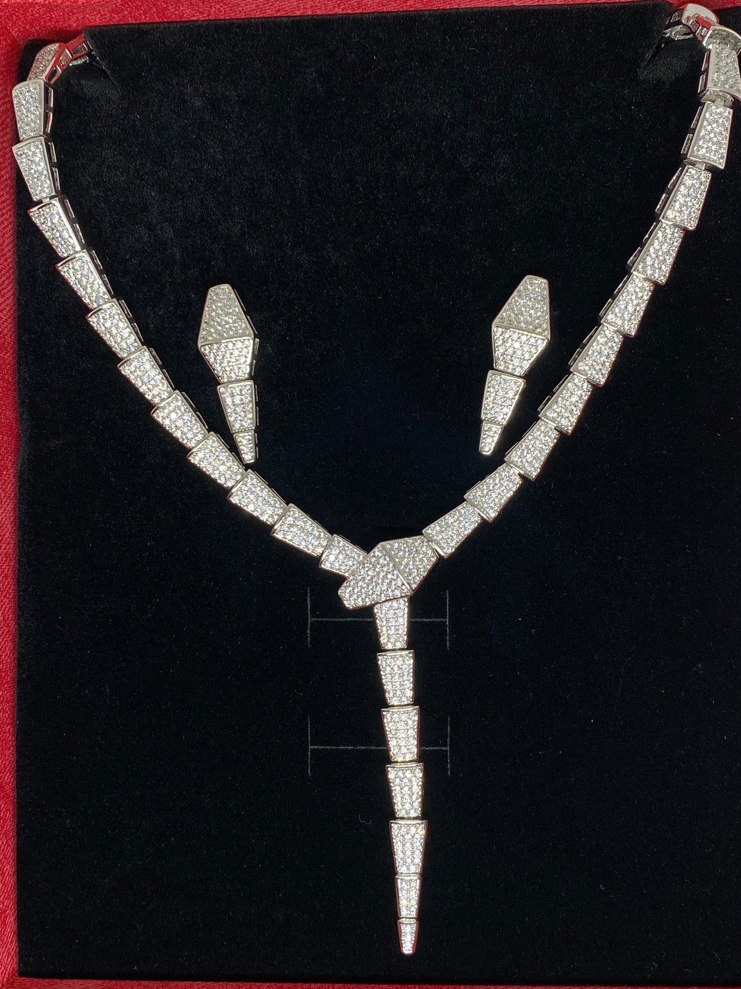 Sterling Silver Serpentine Set