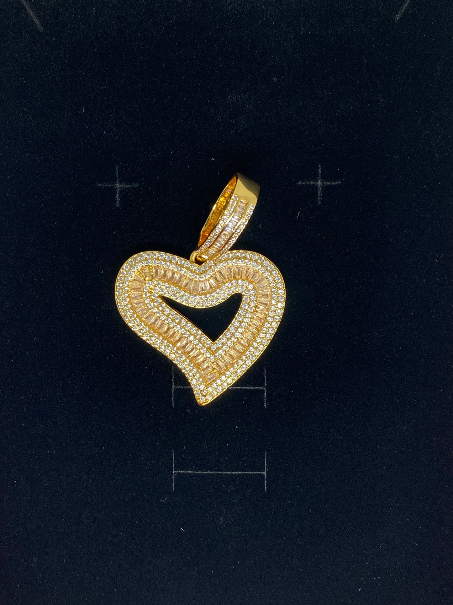 Gold Plated Heart Pendant