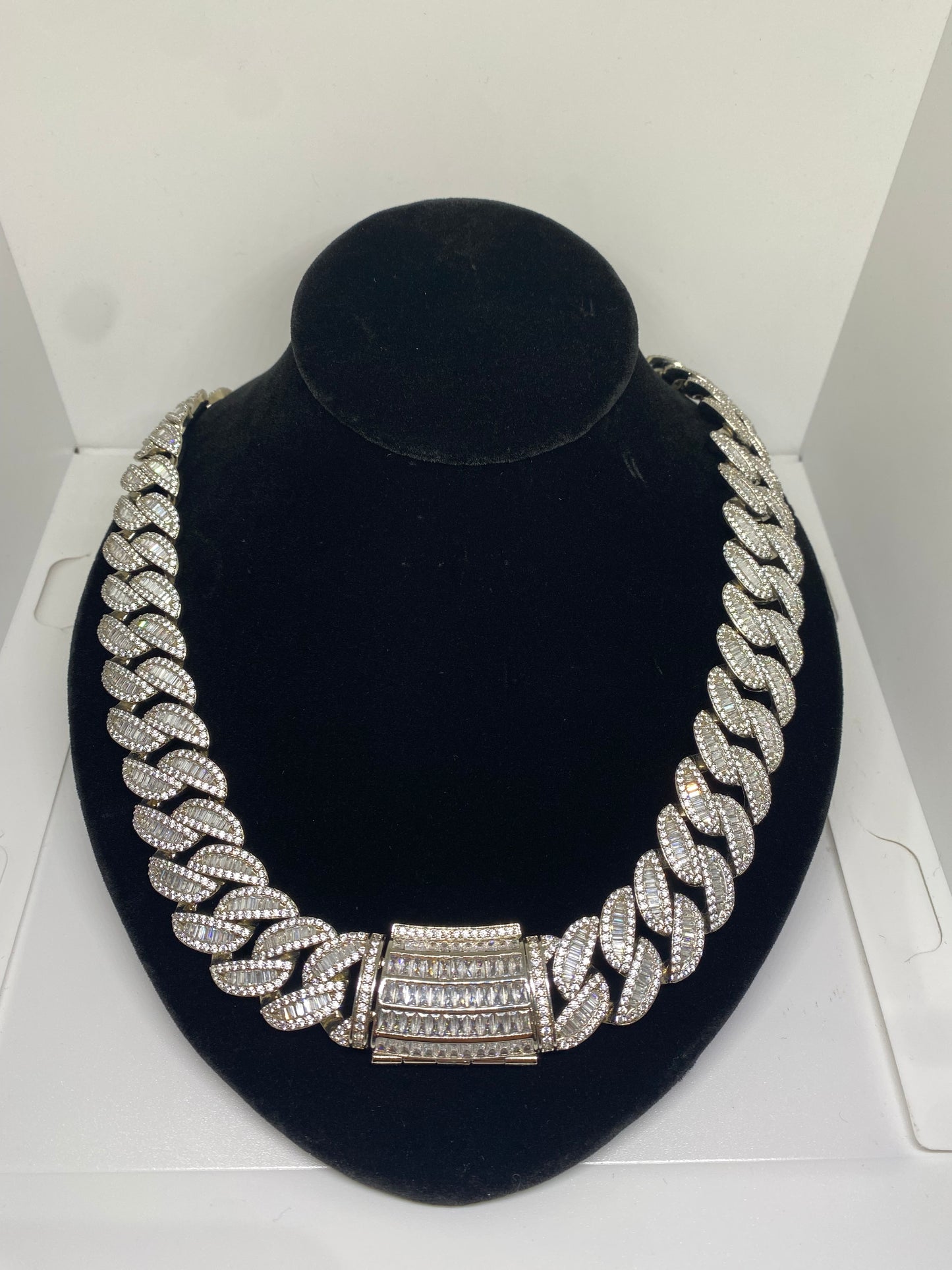 White Gold Plated Chain