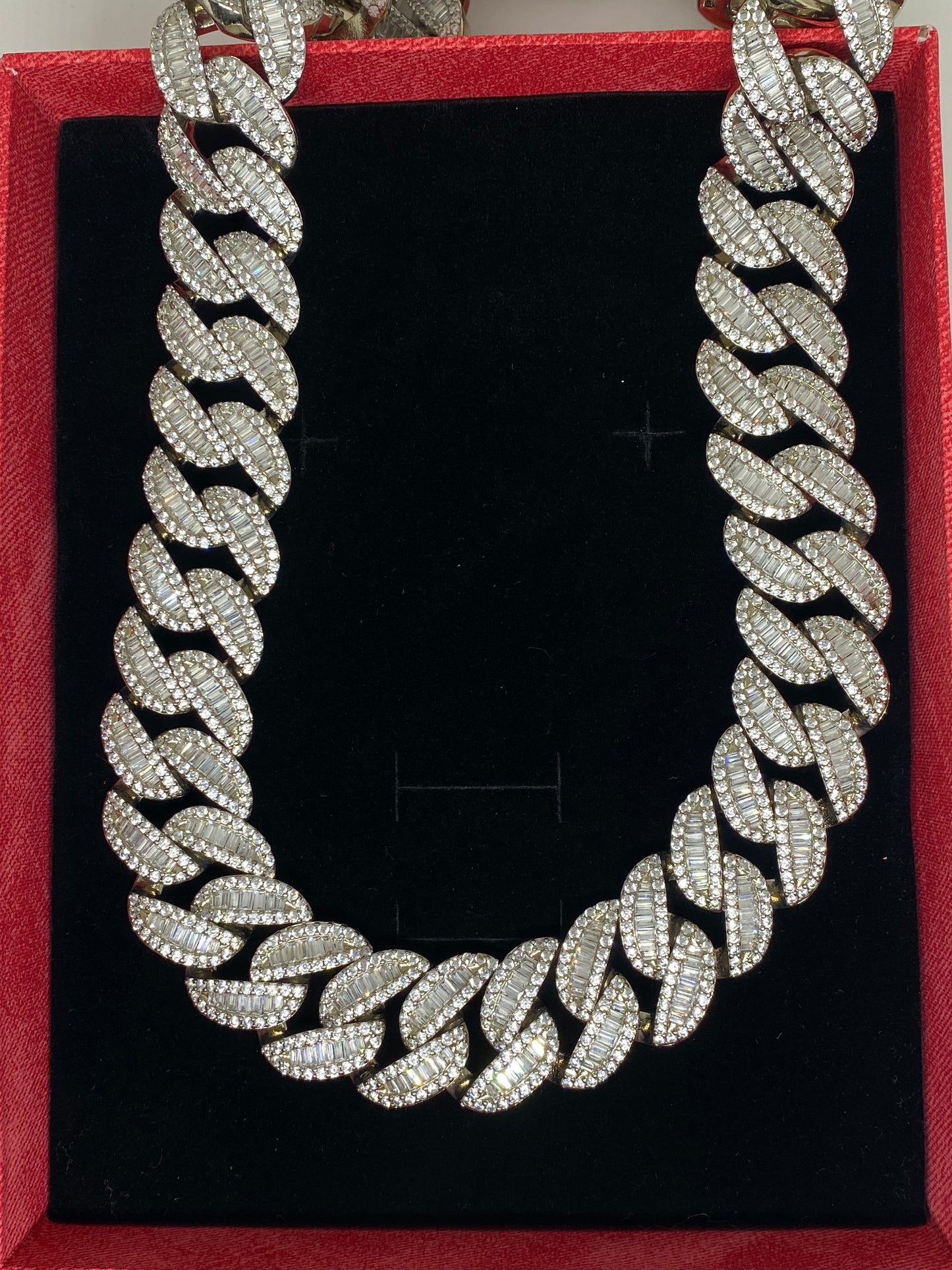 White Gold Plated Chain