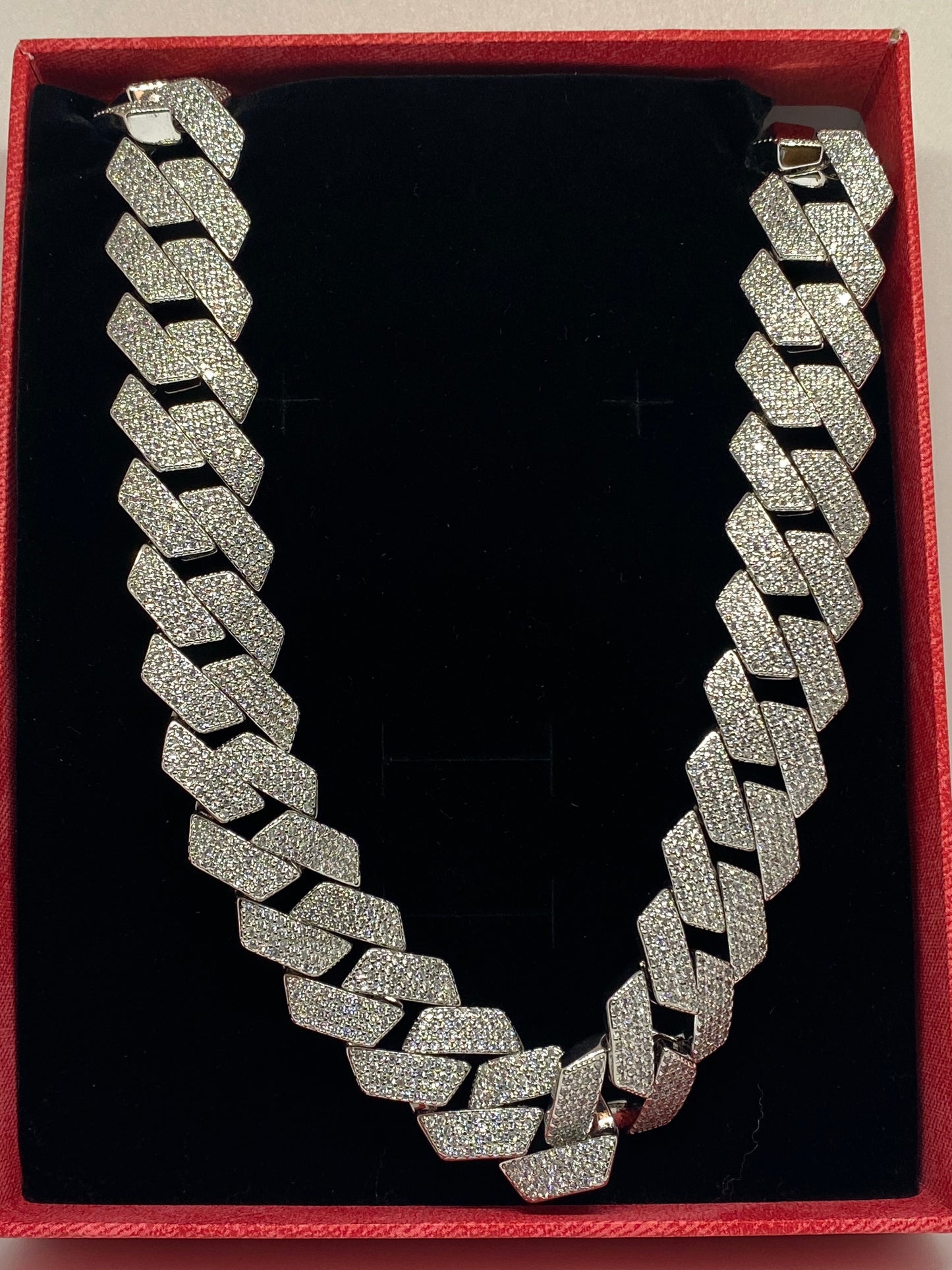 White Gold Plated Chain