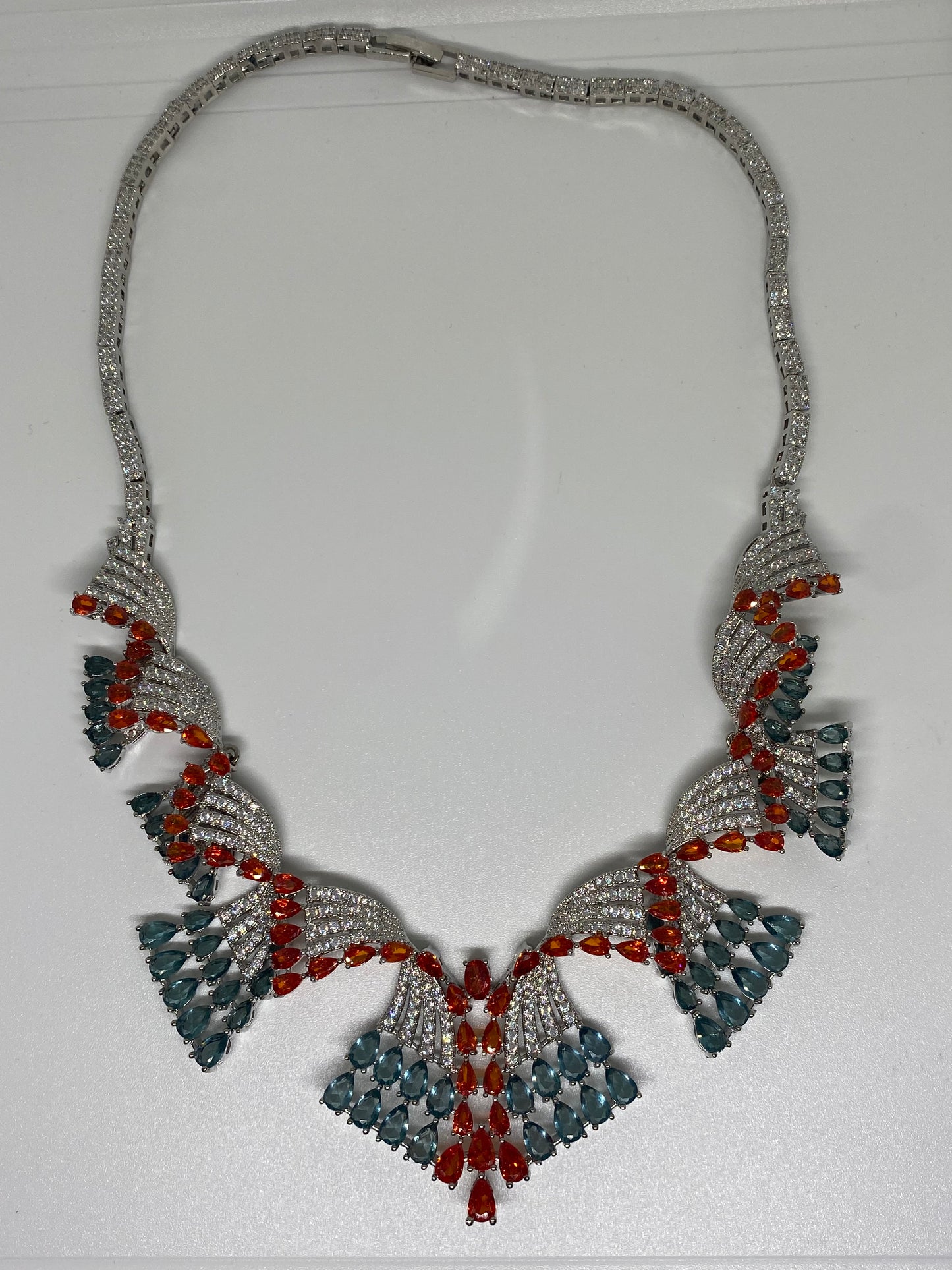 White Gold Plated Set