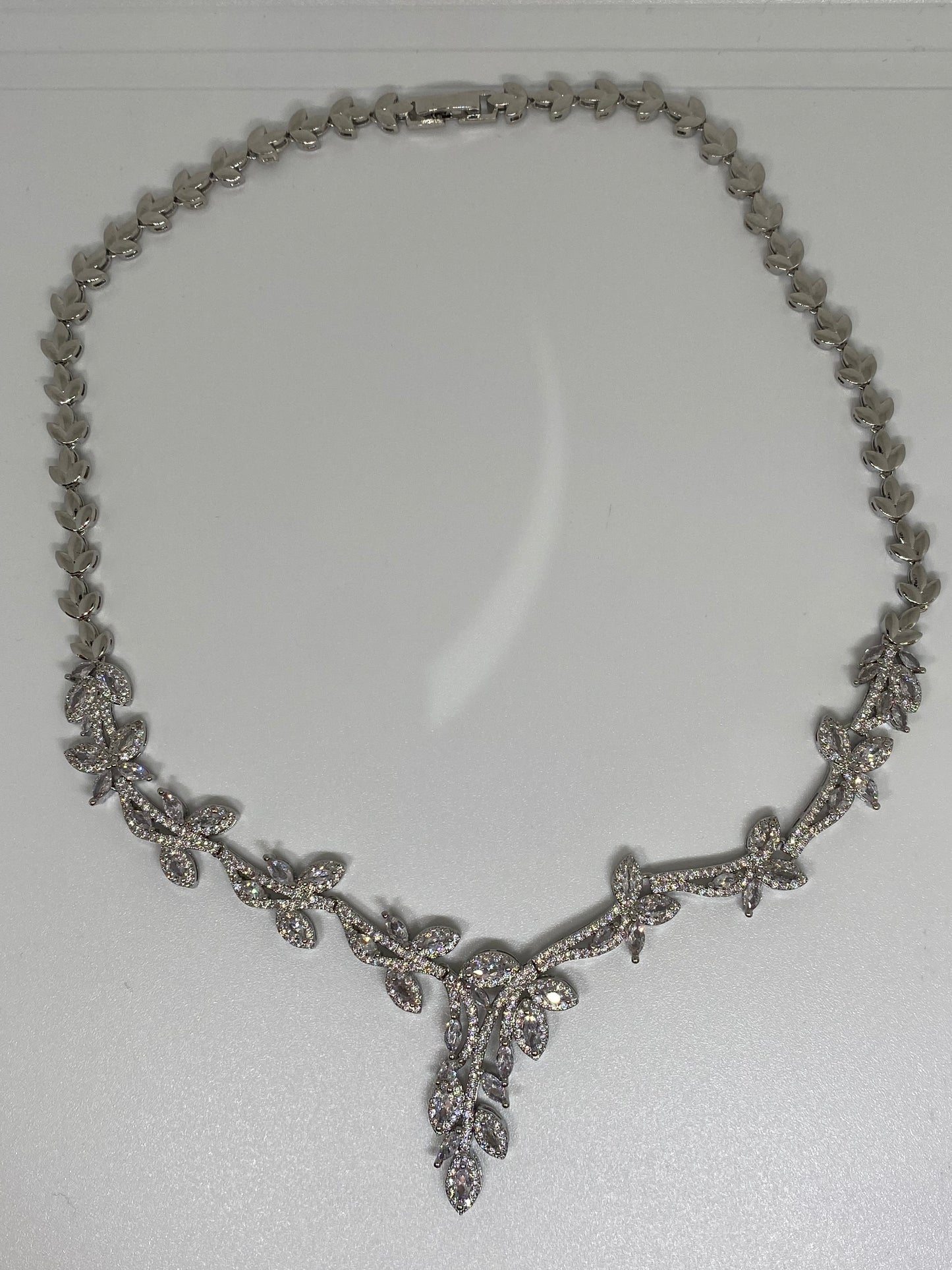 White Gold Plated Set