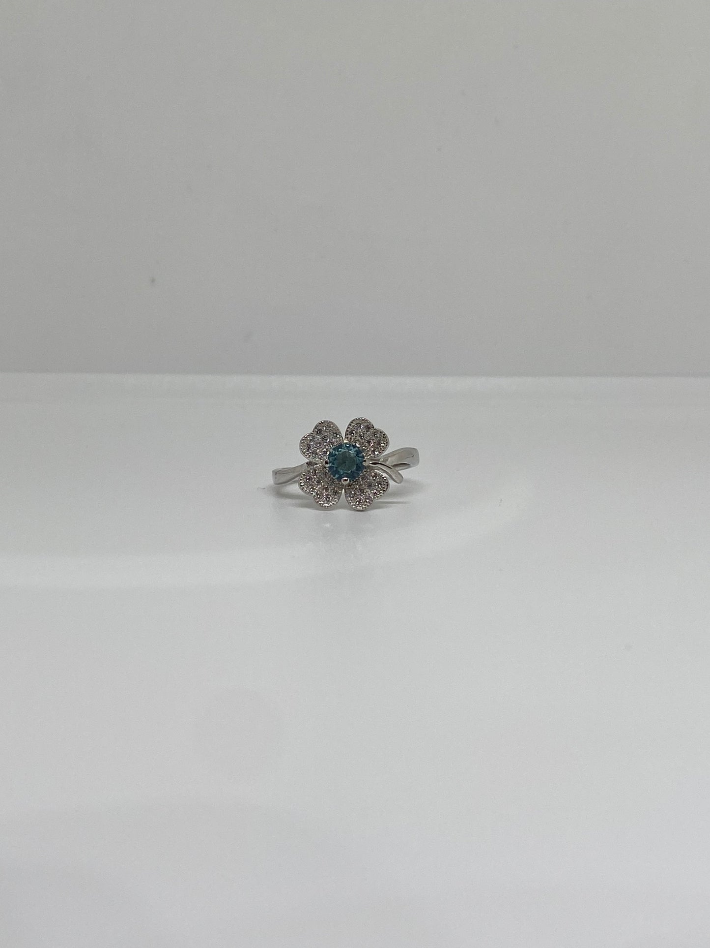 Sterling Silver Flower Ring