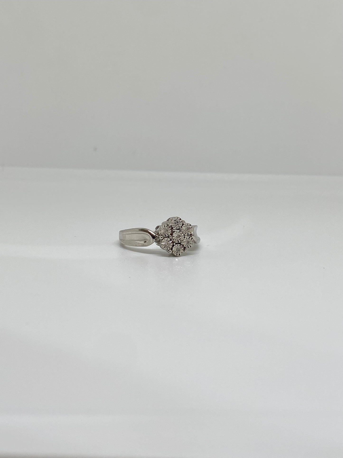 Sterling Silver Flower Rings