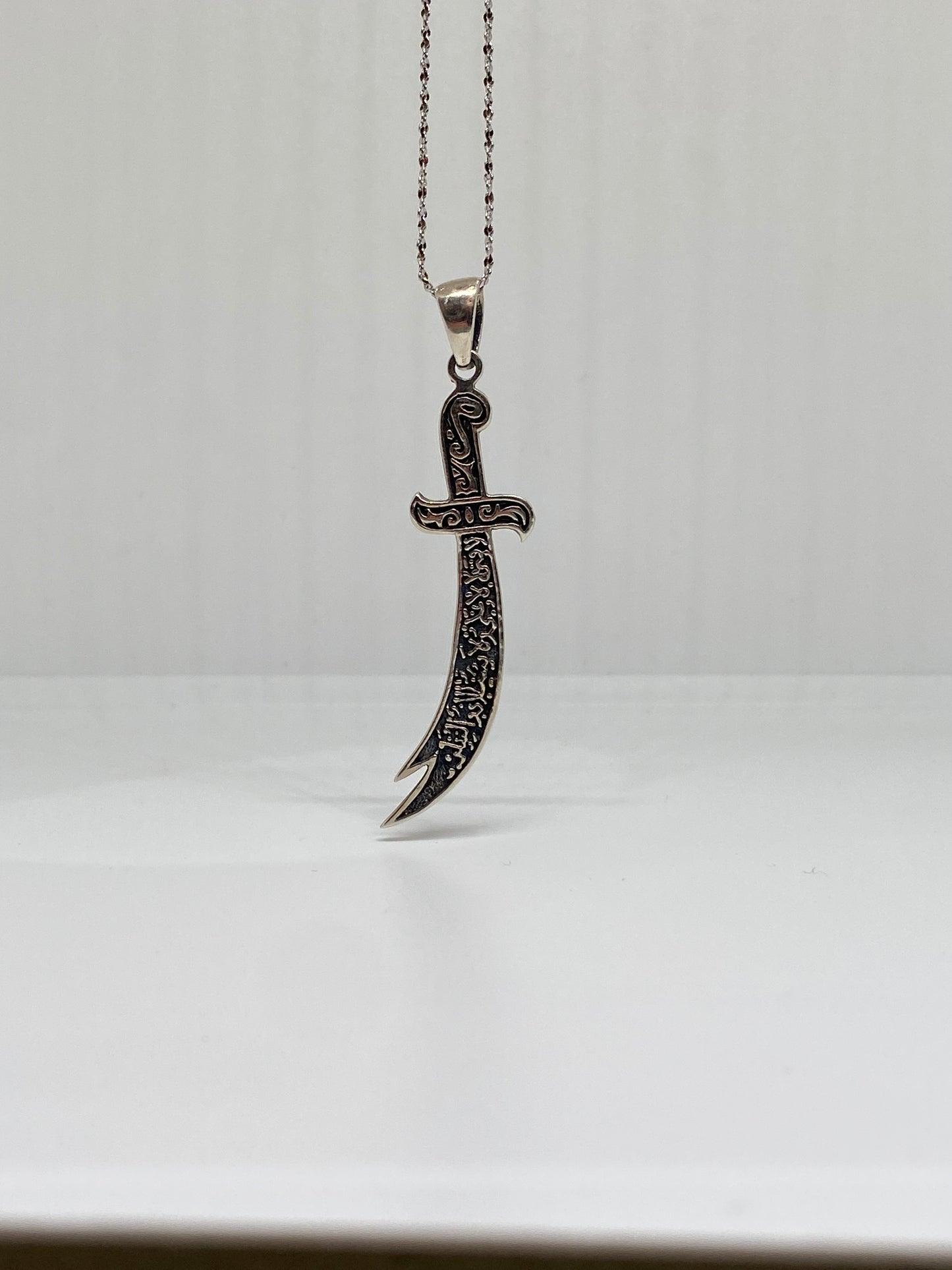 Sterling Silver Sword Pendant