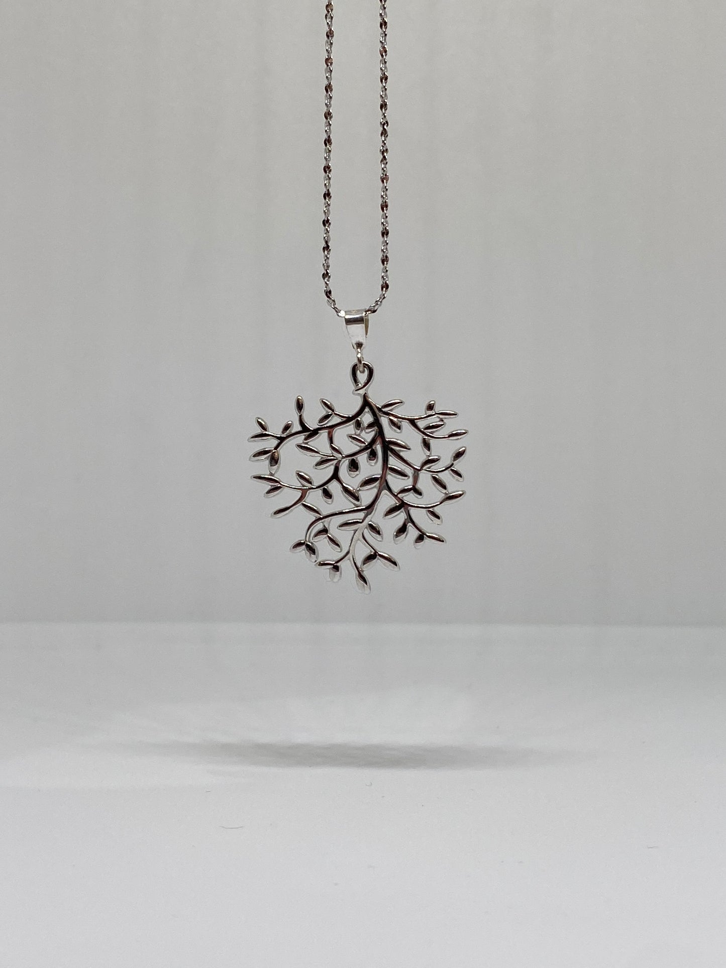 Sterling Silver Tree Pendant