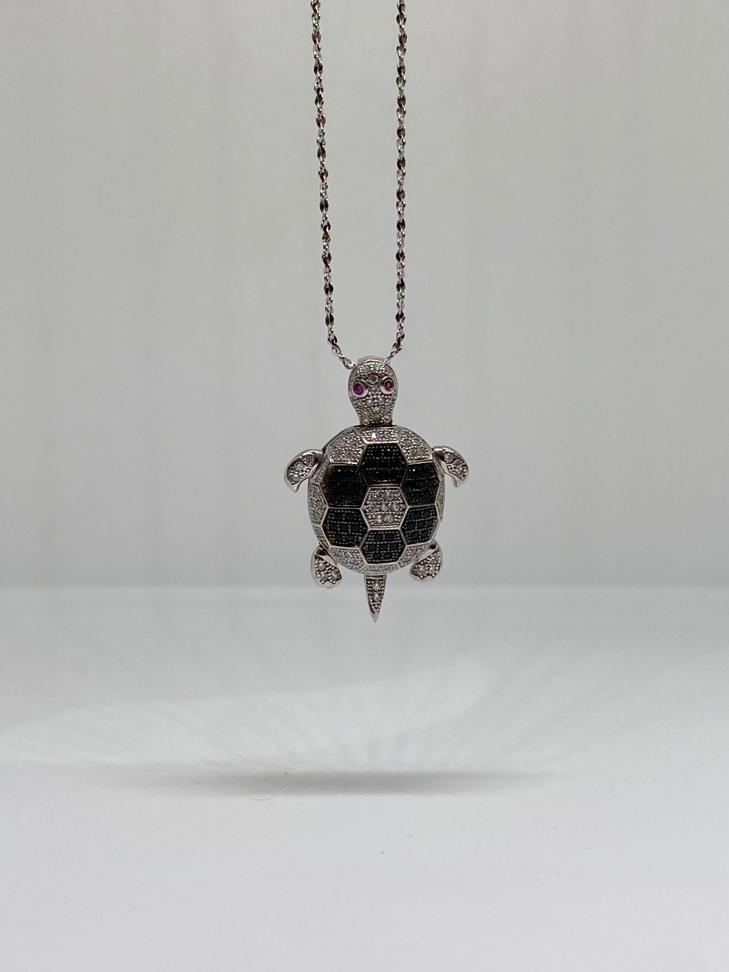 Sterling Silver Turtle Pendant
