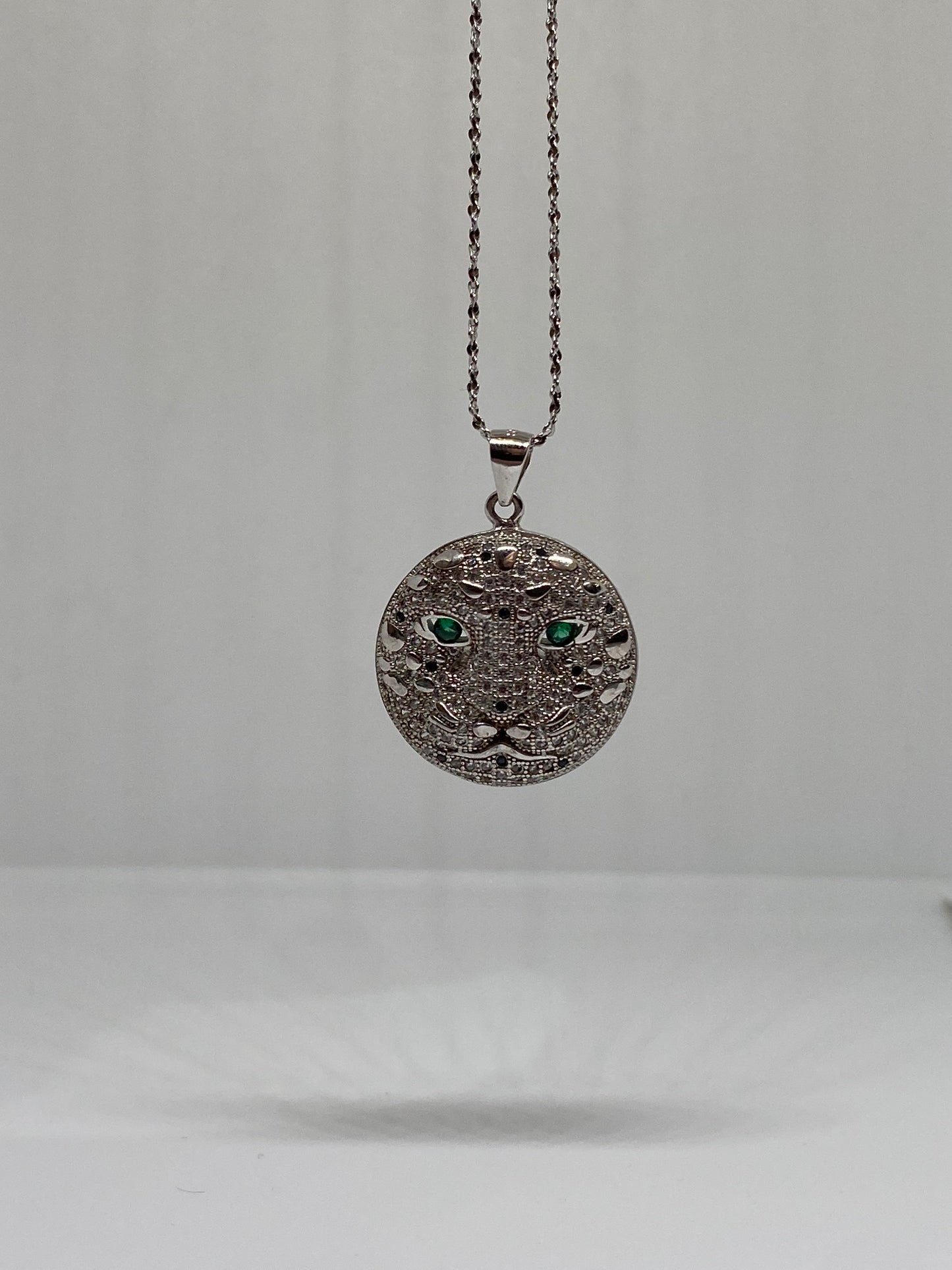 Sterling Silver Tiger Pendant