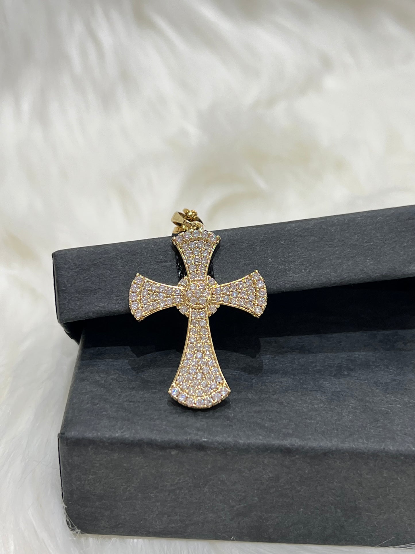 Gold Plated Cross Pendat
