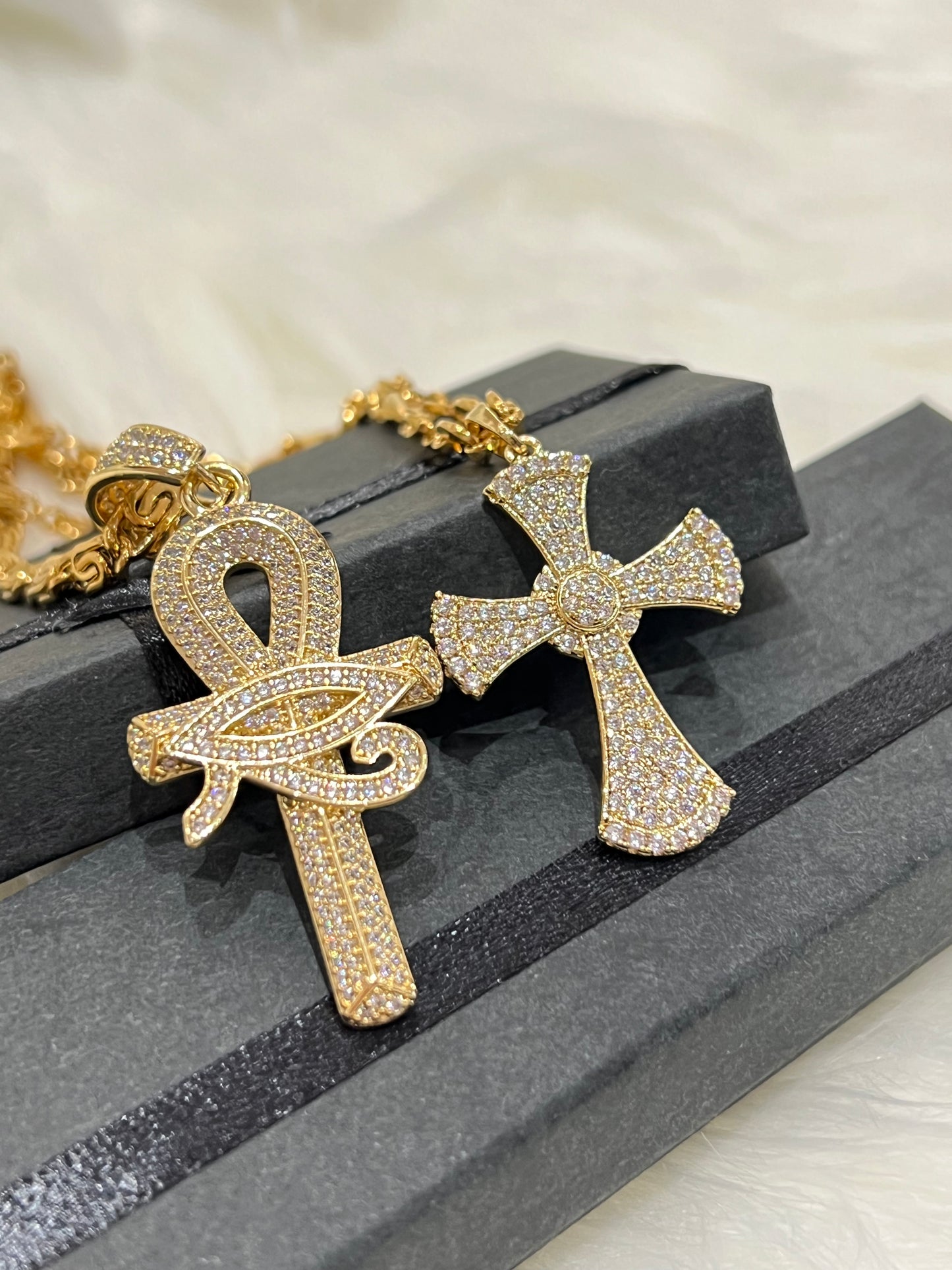 Gold Plated Cross Pendat