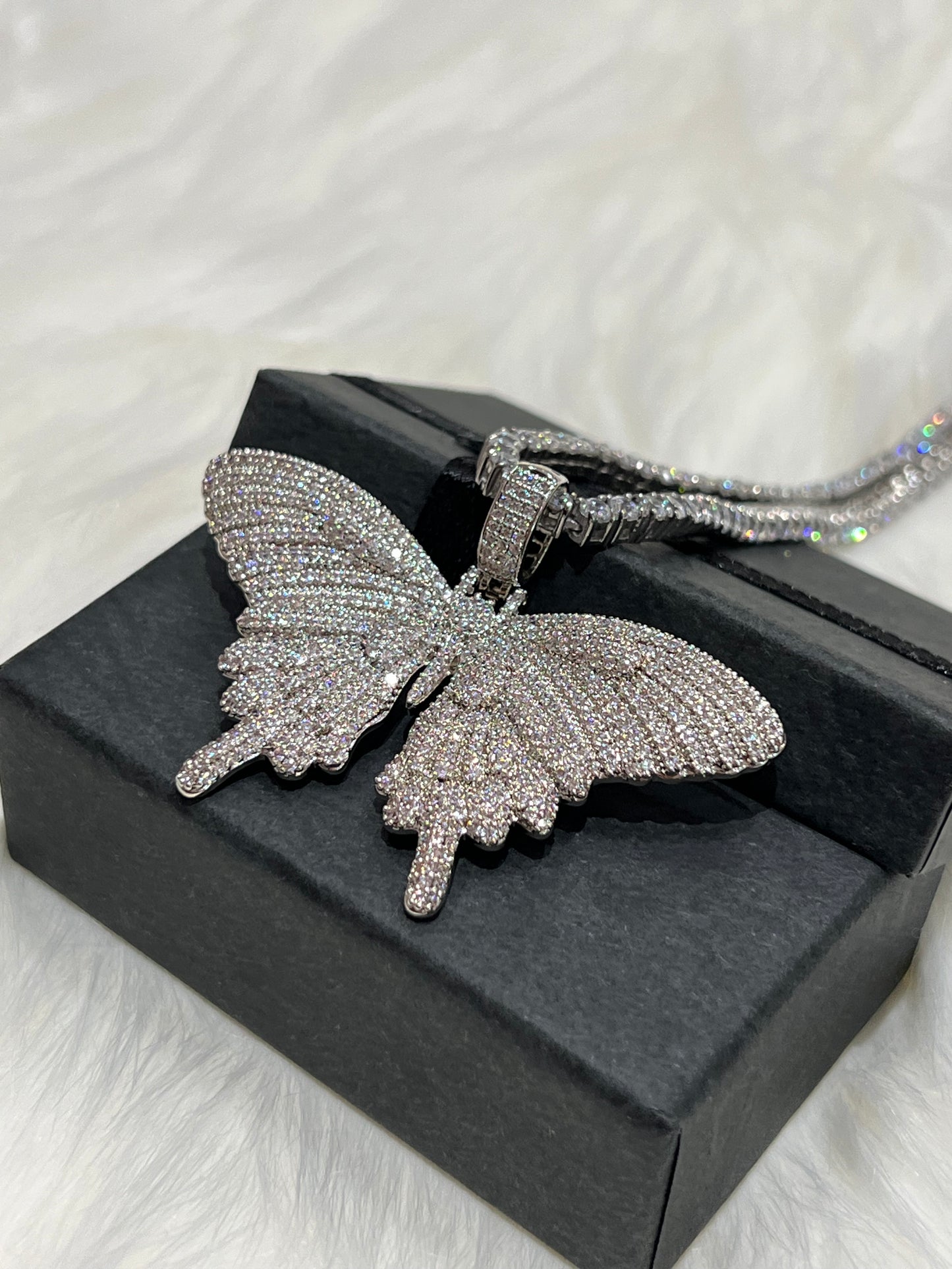 Gold Plated Butterfly Pendant