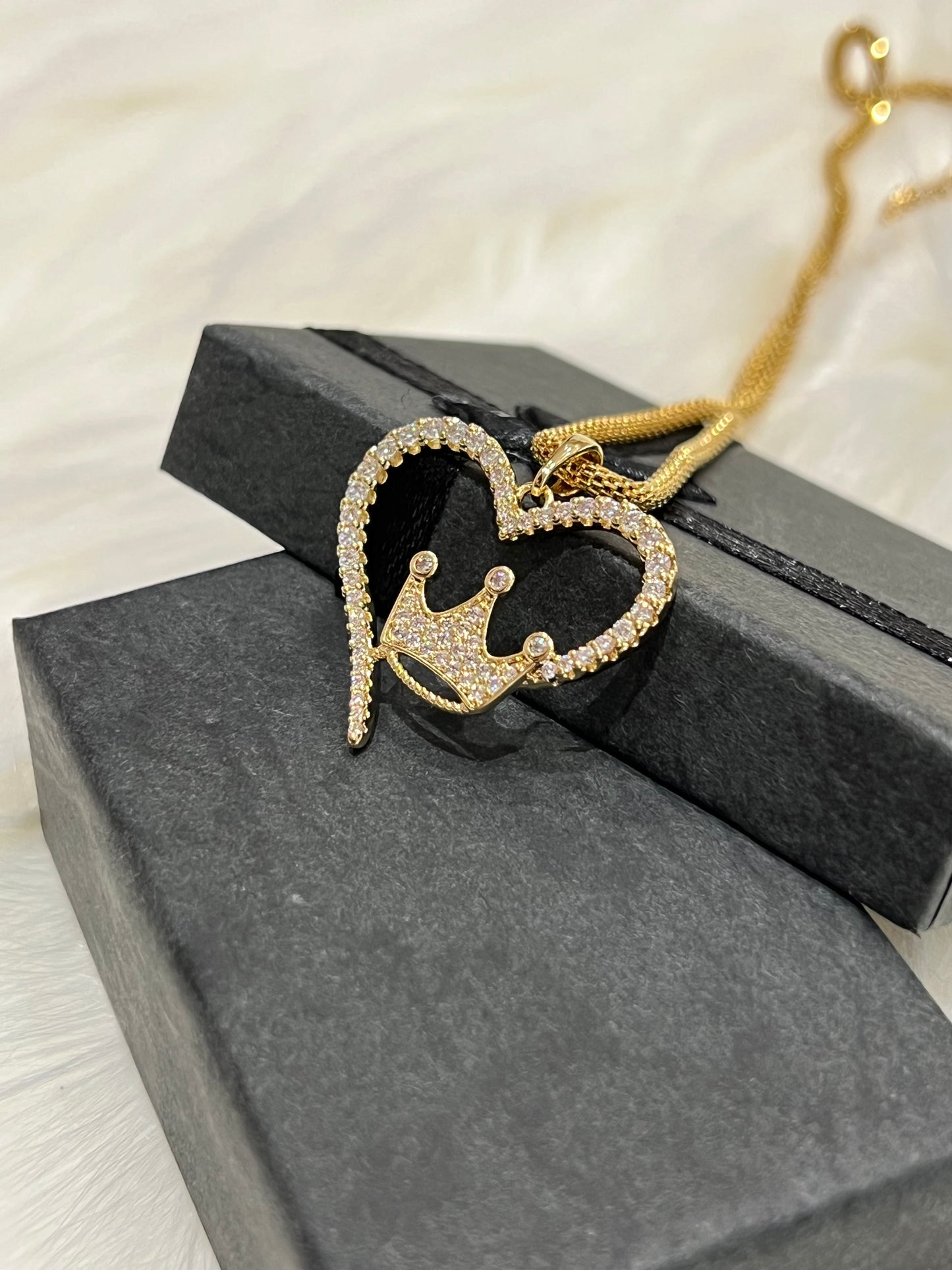 Gold Plated Love Pendant