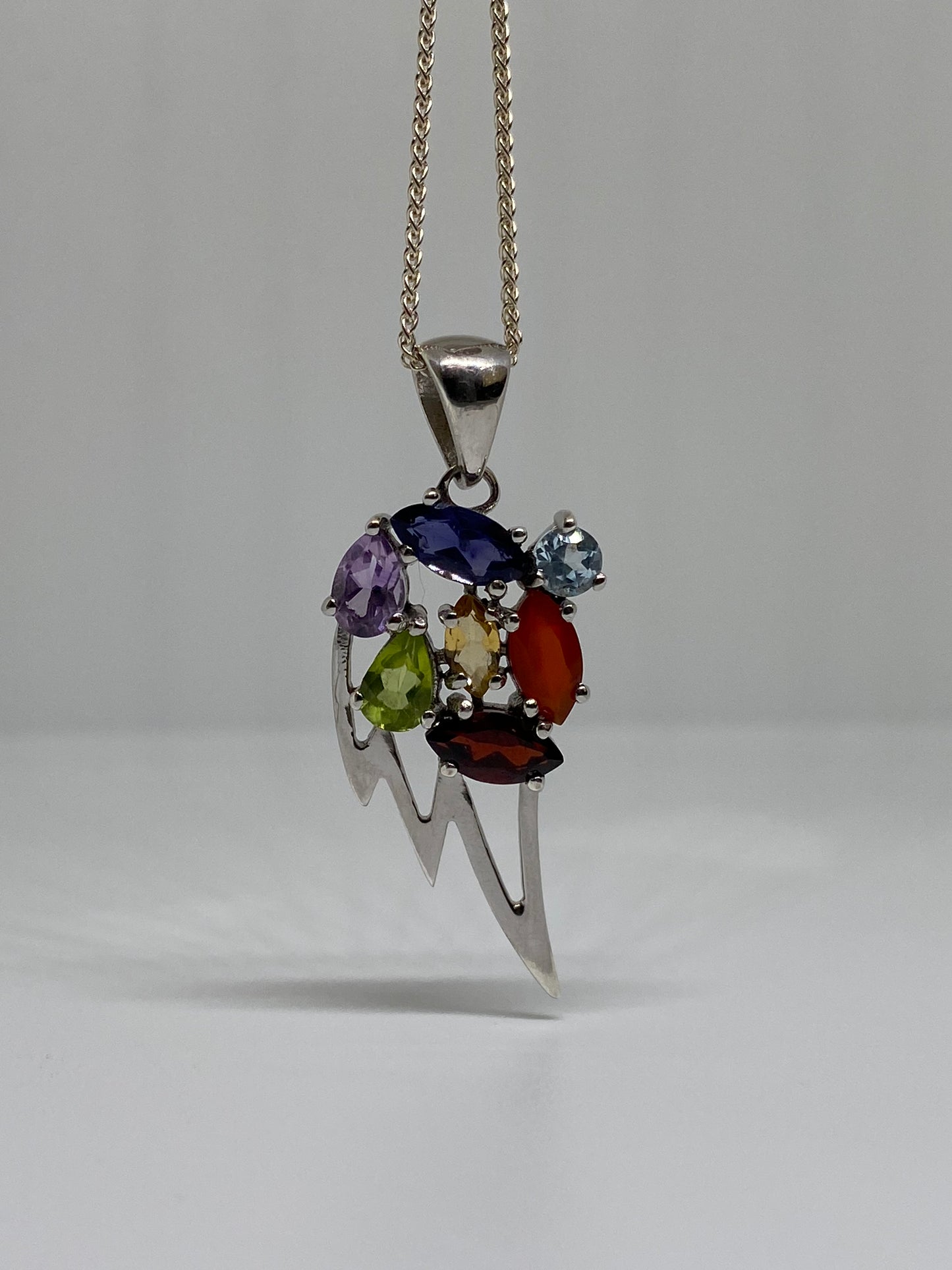 Sterling Silver Wing Pendant