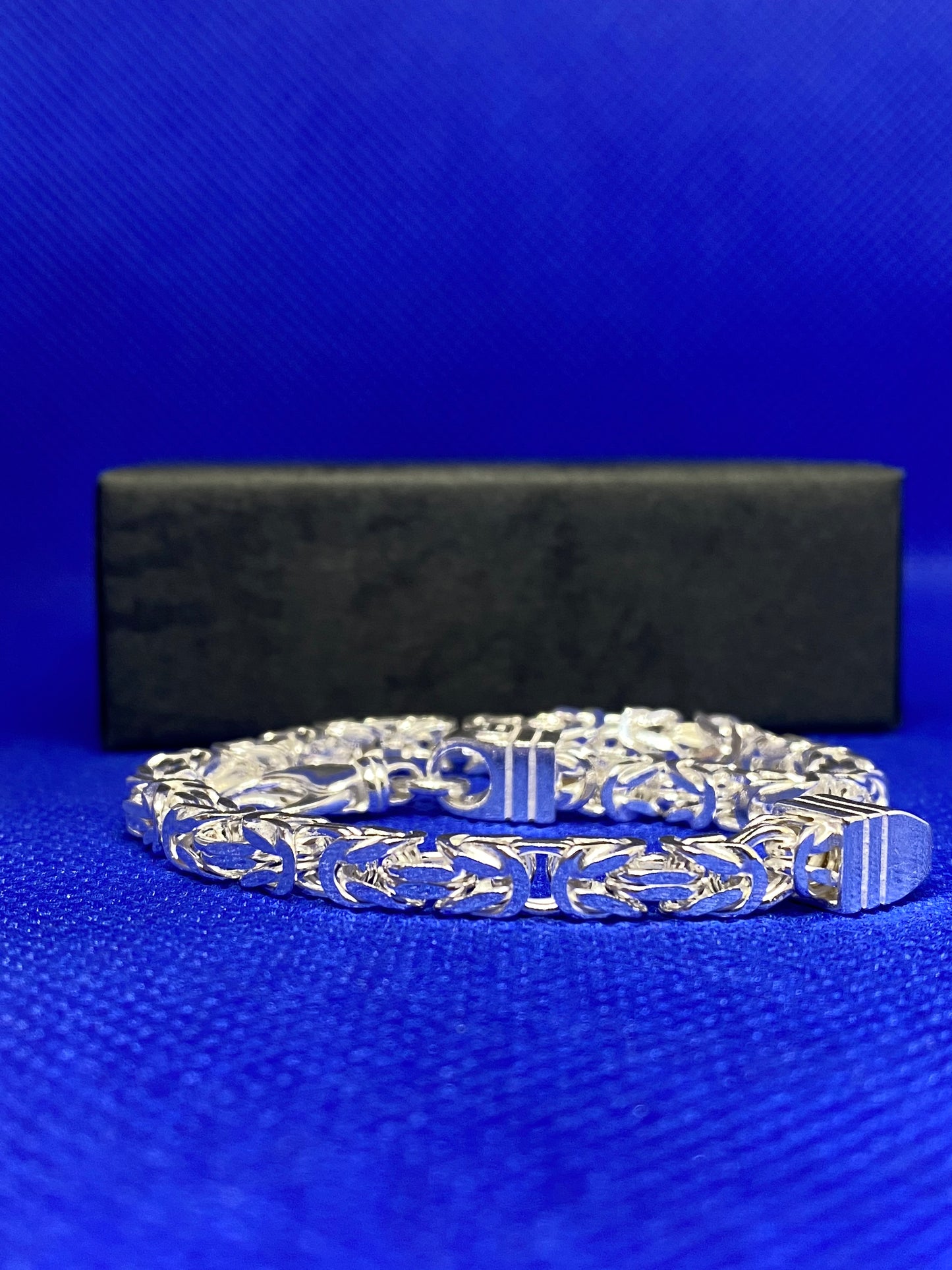 Sterling Silver Byzantine Bracelet