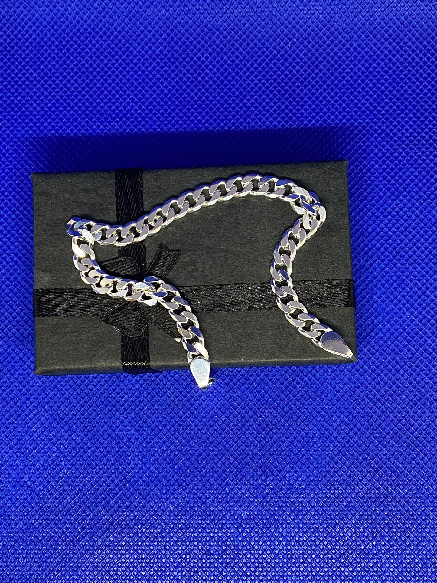 Sterling Silver Cuban Link Bracelet