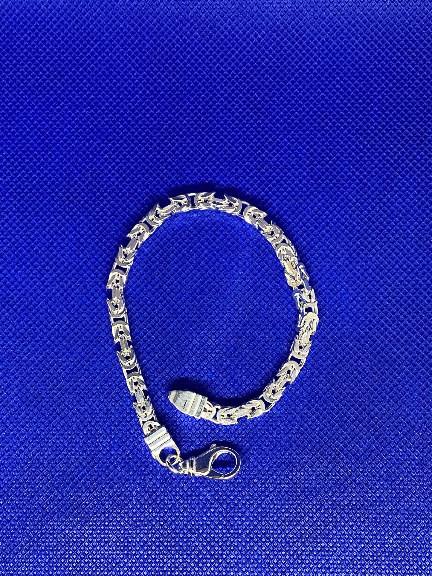Sterling Silver Byzantine Bracelet