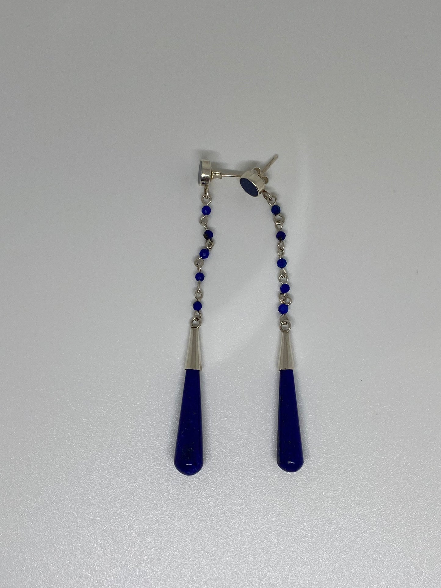 Sterling Silver Lapis Lazuli Earrings