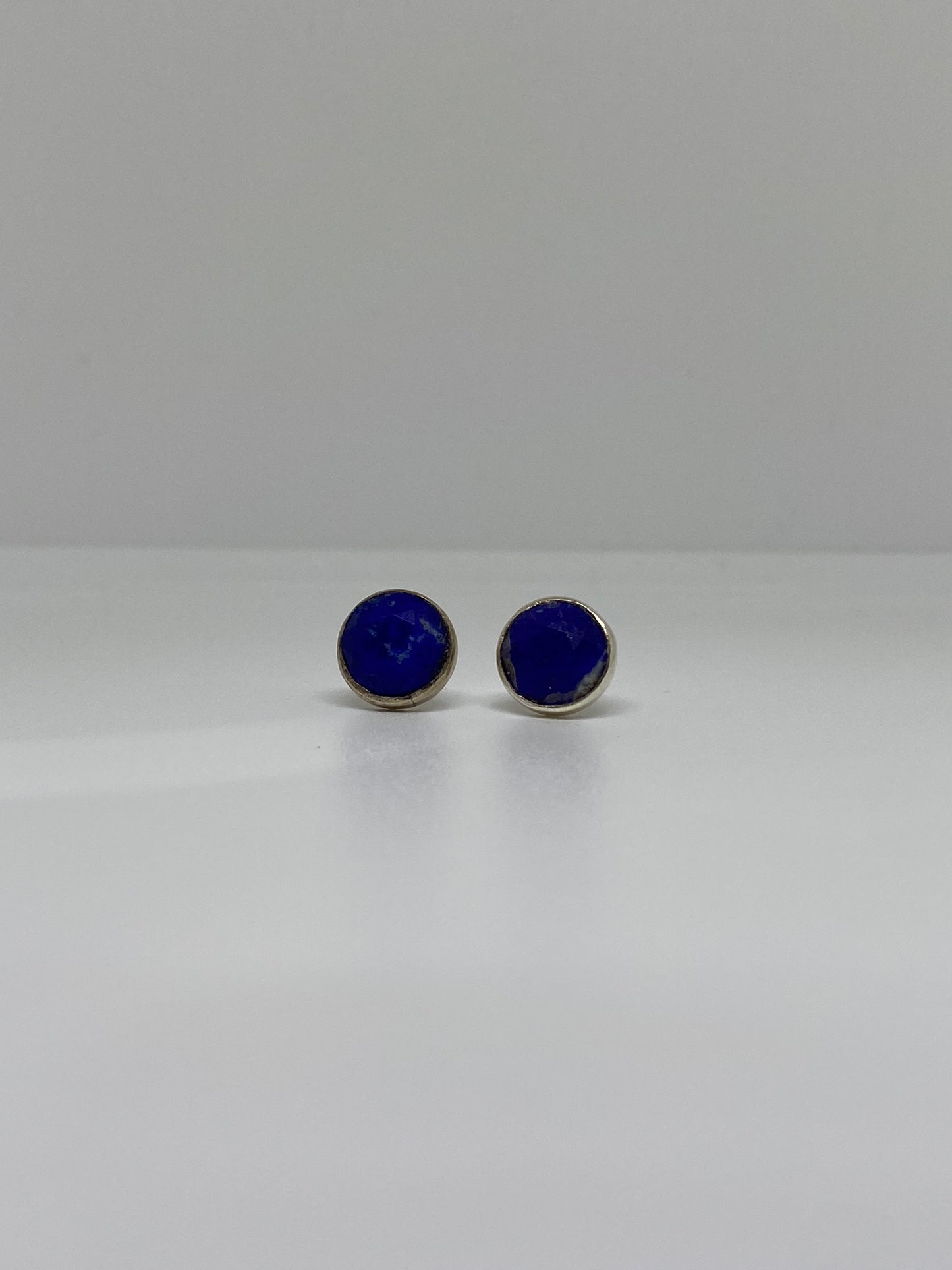 Sterling Silver Lapis Lazuli Stud