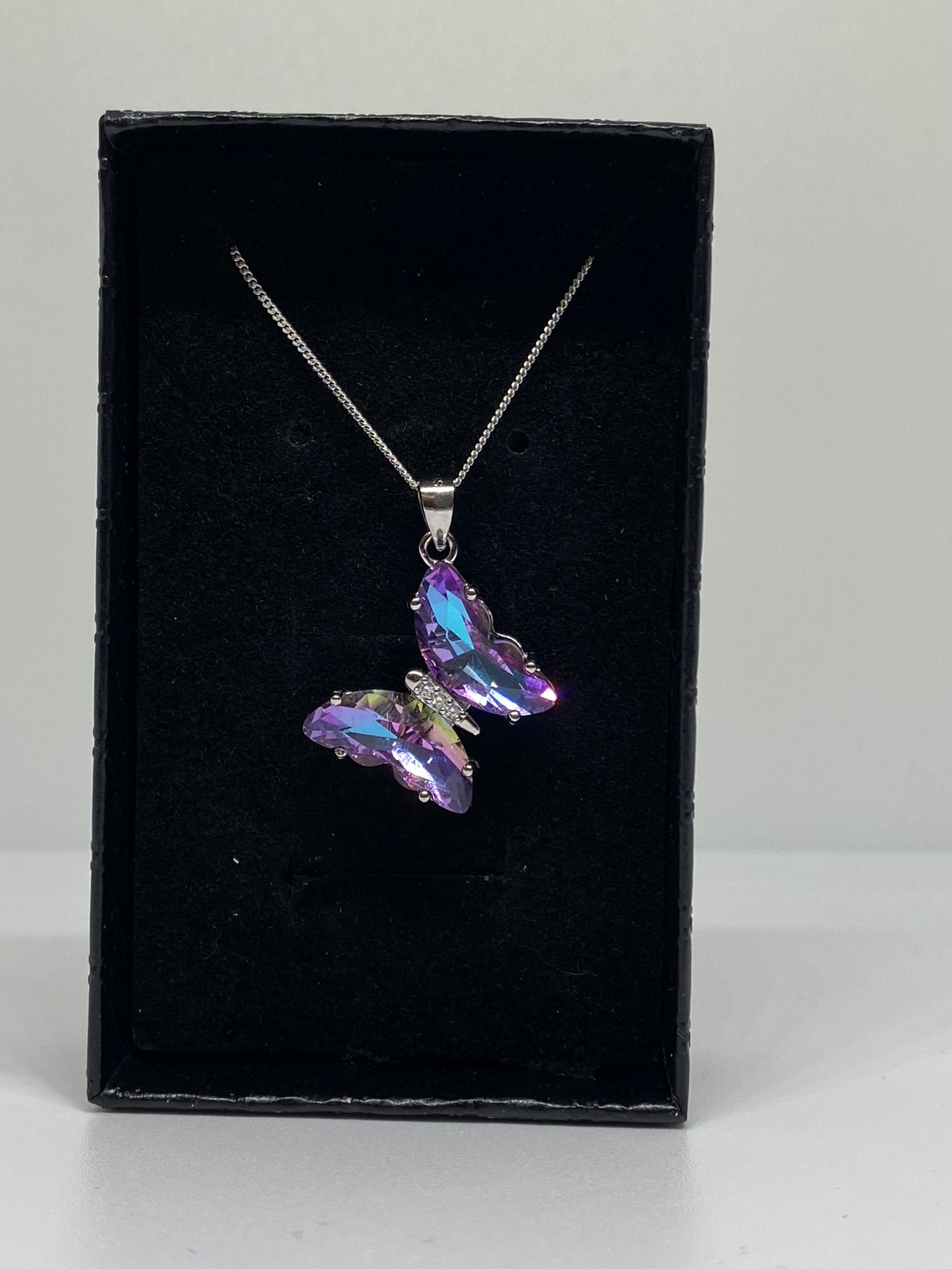 Sterling Silver Butterfly Necklace
