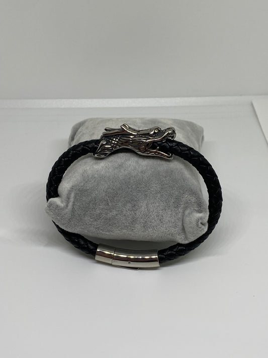 Leather bracelet