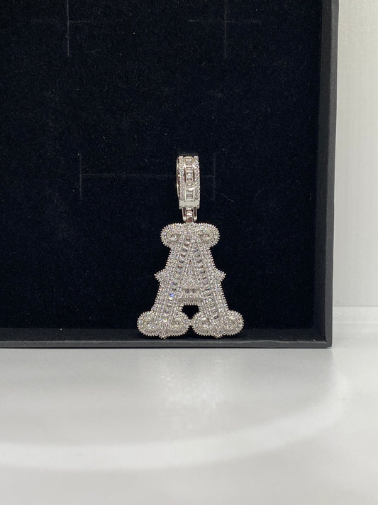Gold Plated Letter A Pendants