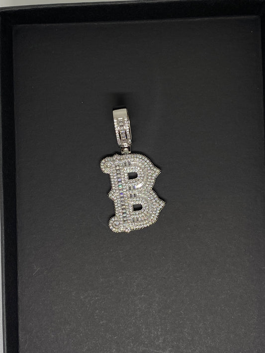 Gold Plated Letter B Pendant