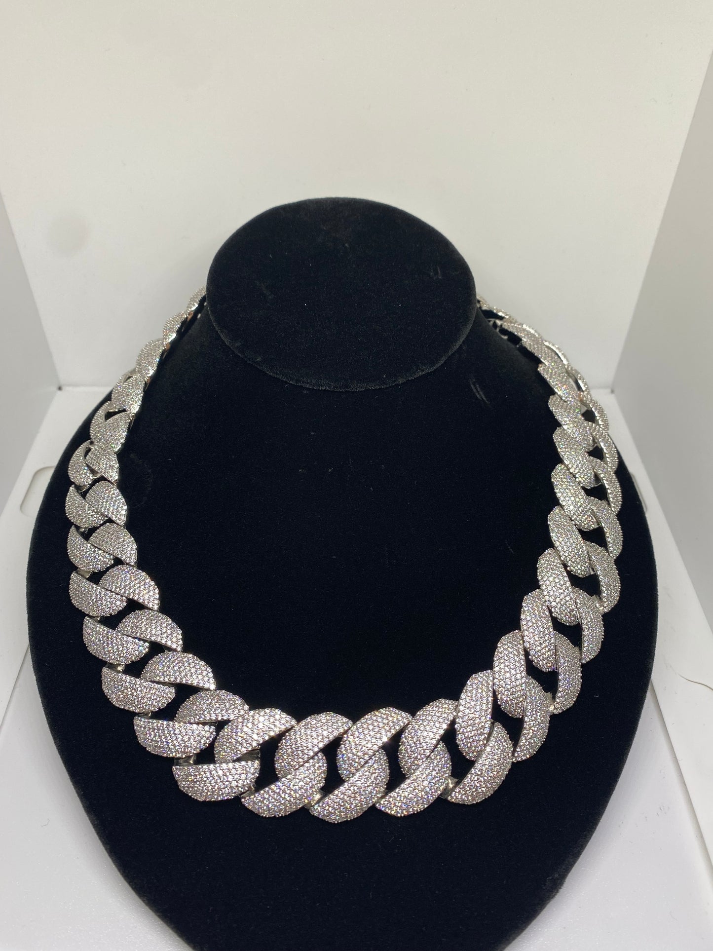 White Gold Plated Chain