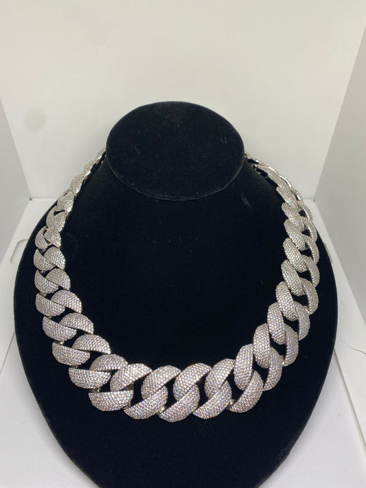 White Gold Plated Chain