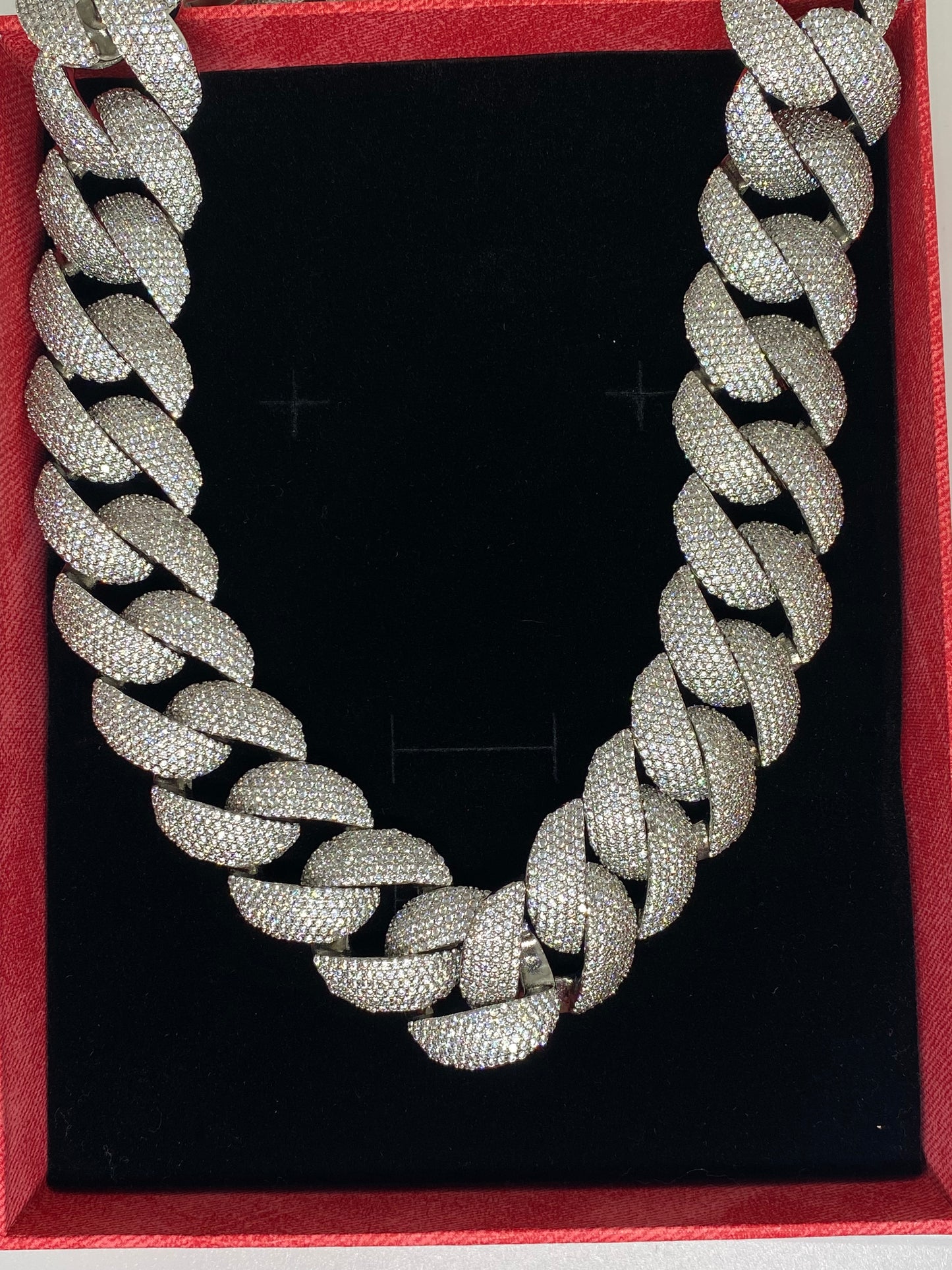 White Gold Plated Chain