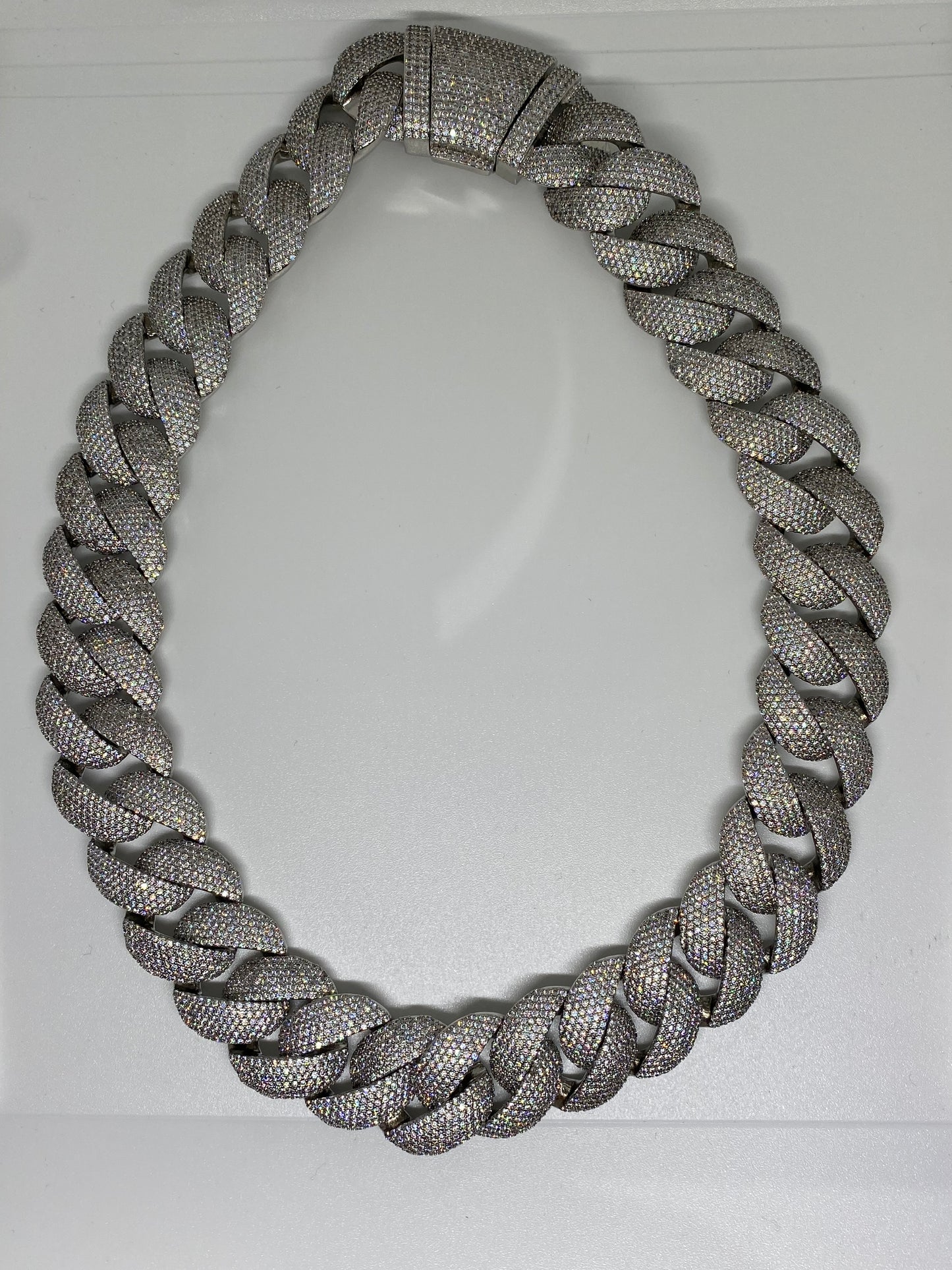 White Gold Plated Chain