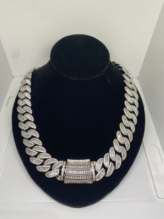 White Gold Plated Chain