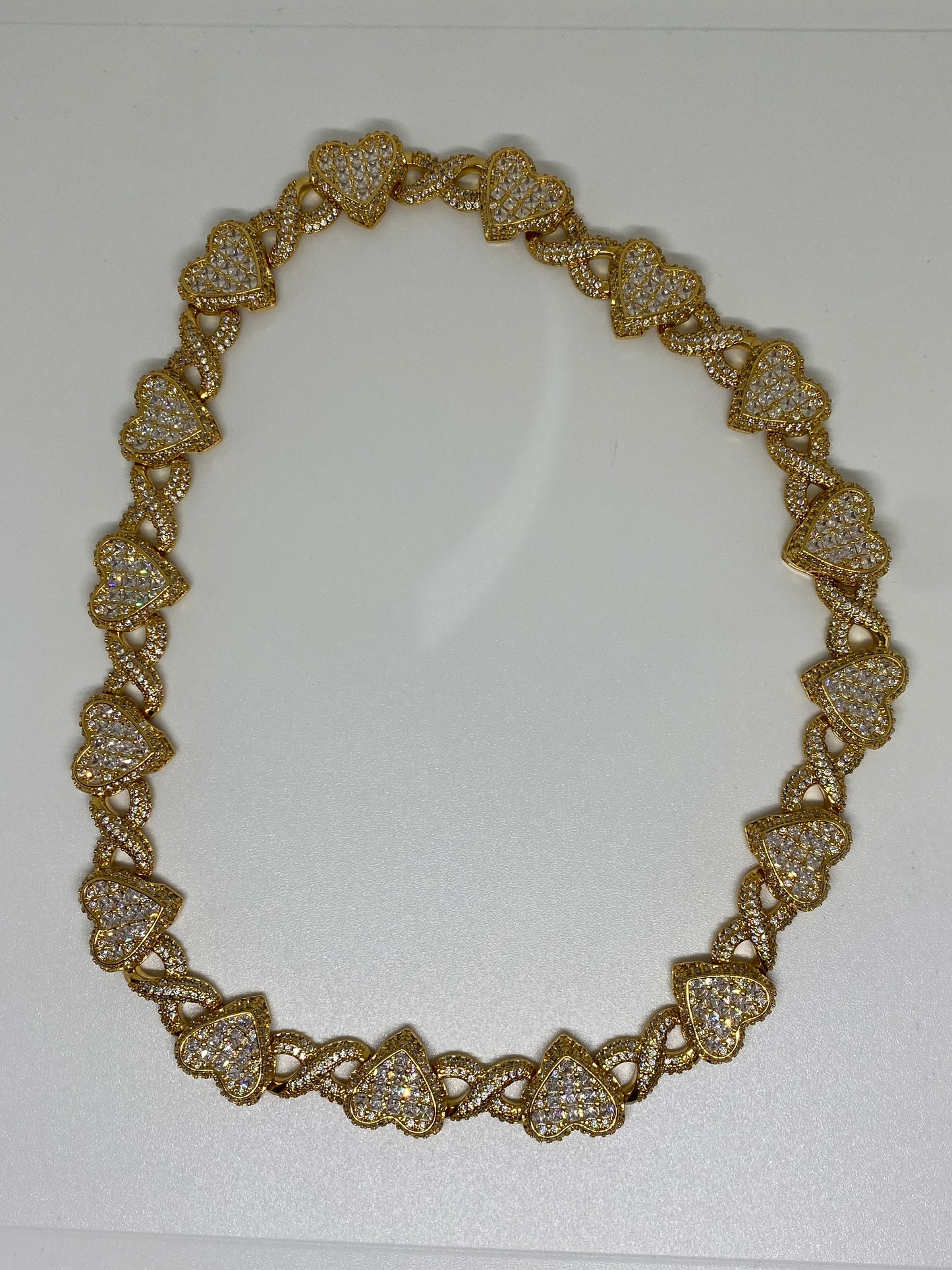 Gold Plated Heart Chain