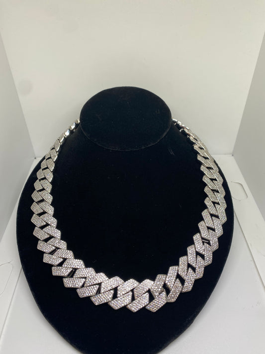 White Gold Plated Chain