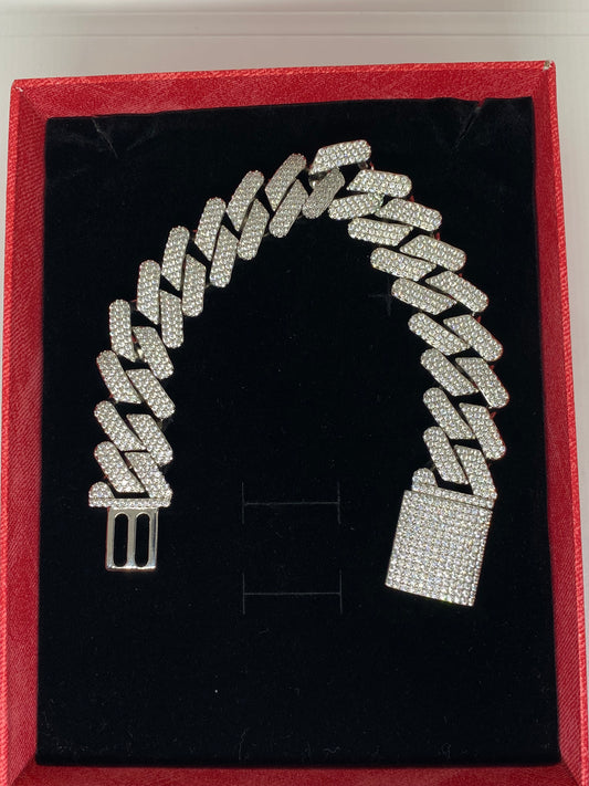 White Gold Plated Bracelet