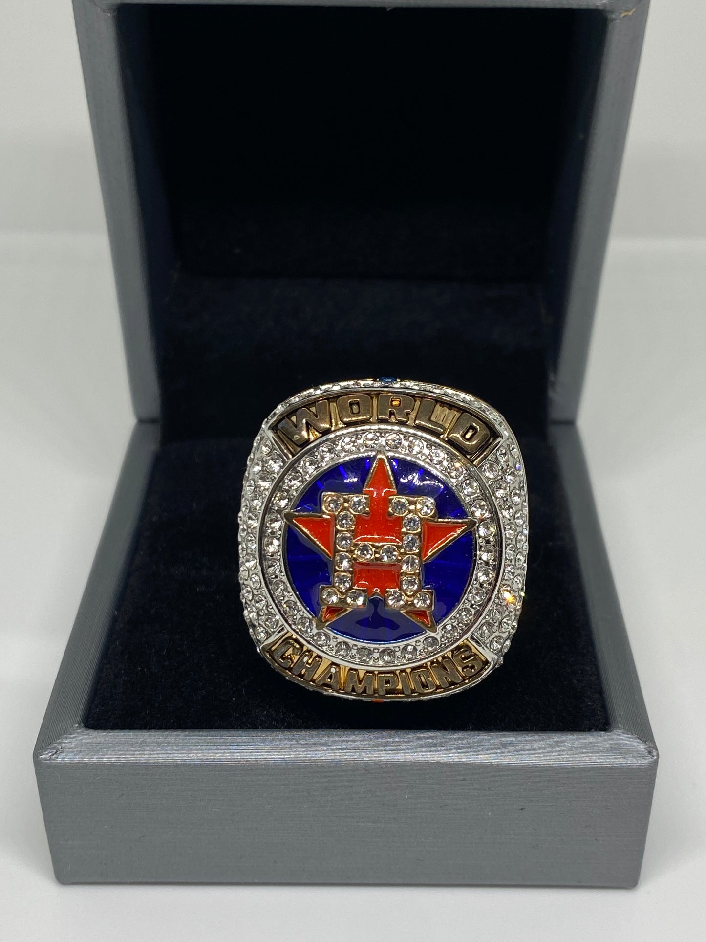 White Gold Plated Champions Ring