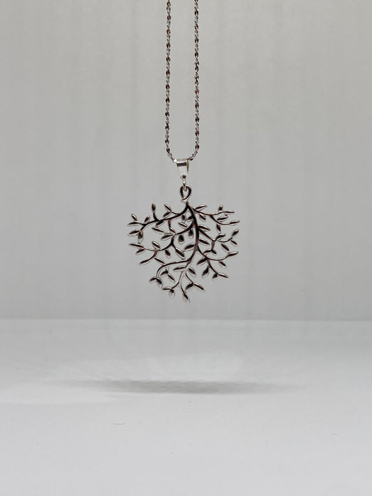 Sterling Silver Tree Pendant