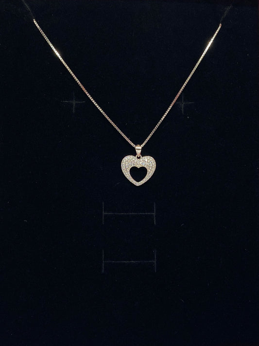 Sterling Silver Heart Necklace