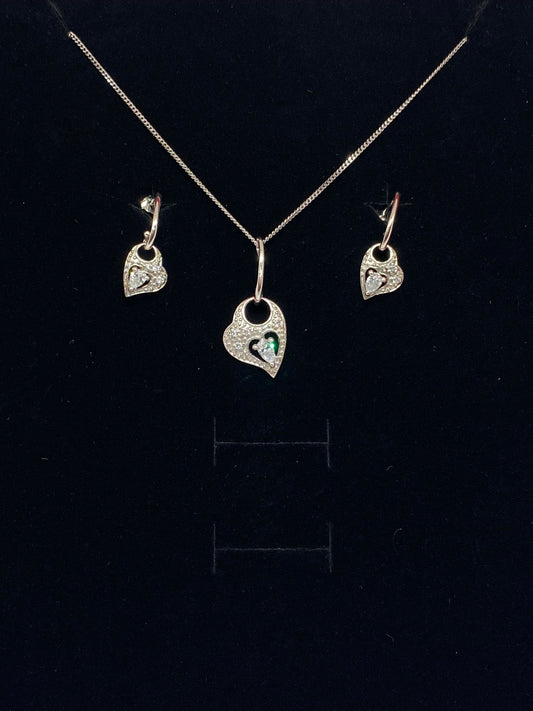 Sterling Silver Heart Necklace