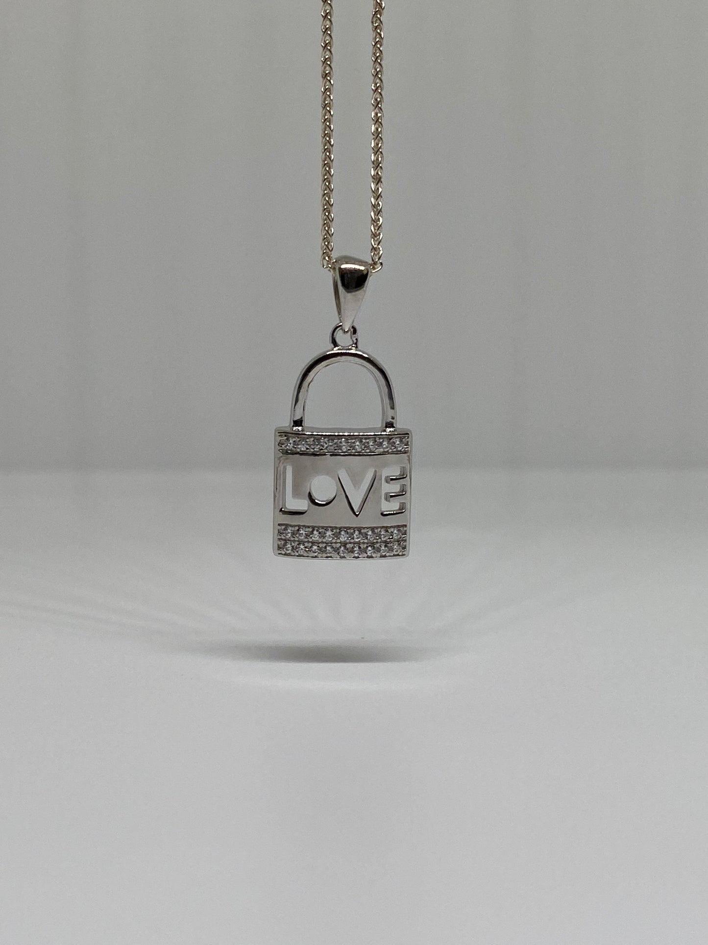925 Sterling Silver Love Lock