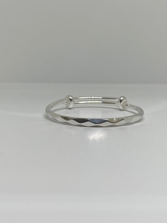 999 Sterling Silver Baby Bangle
