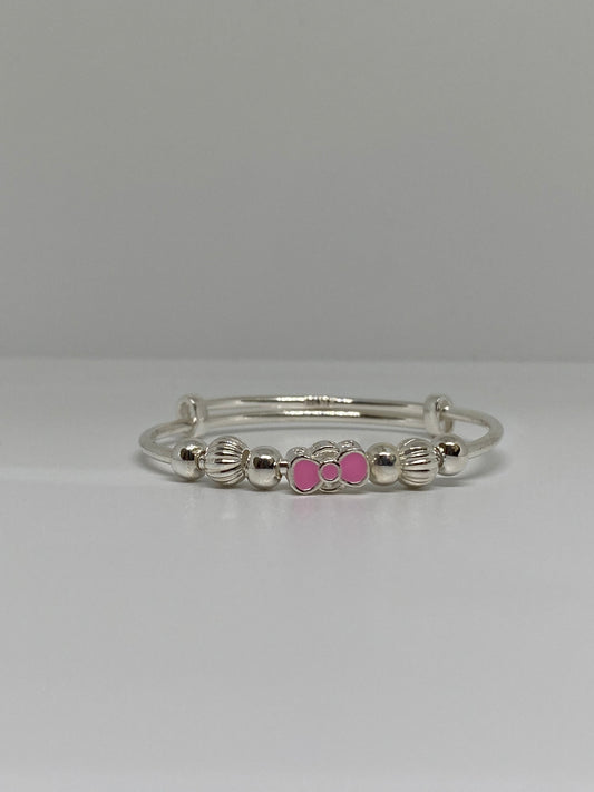 999 Sterling Silver Baby Bangle