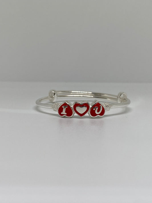 999 Sterling Silver Baby Bangle